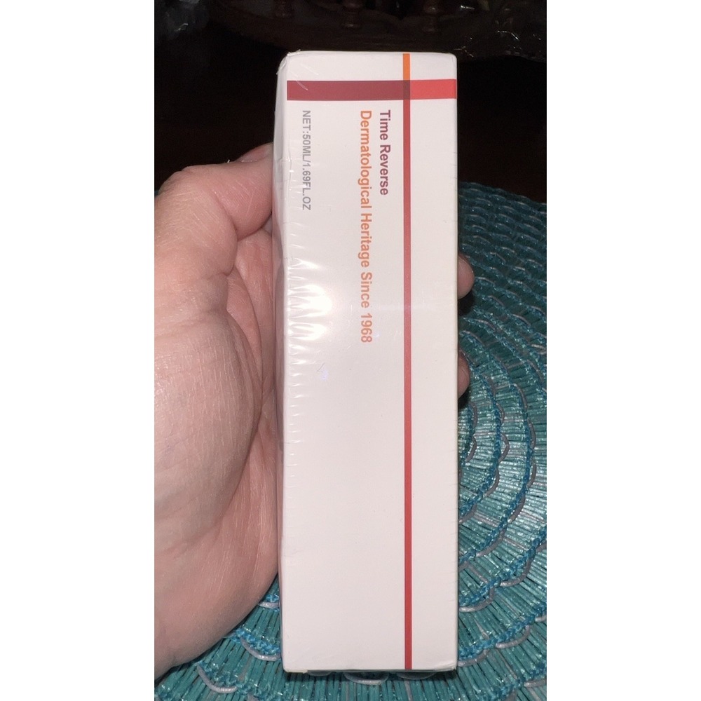 Time Reverse Cream Anti Aging Wrinkle Retinol Niacinamide Skincare NIB Sealed